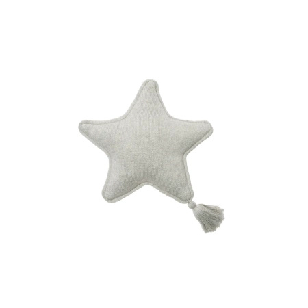 Poduszka Lorena Canals TWINKLE STAR GREY szara