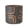 BLOOMINGVILLE ABAS flowerpot brown
