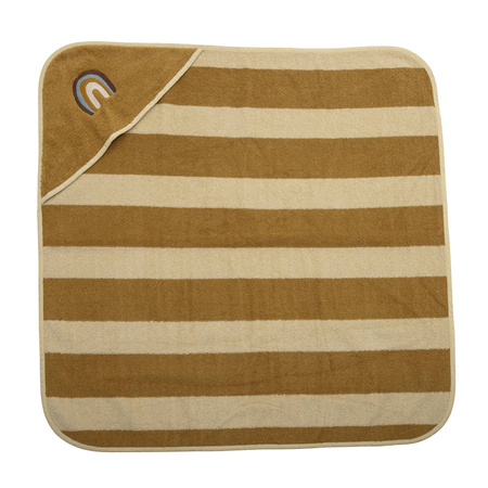 BLOOMINGVILLE AGNES towel brown