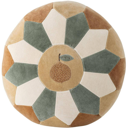 Agnes Pouf, Brown, Cotton