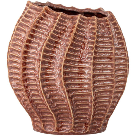 Callon Vase, Rose, Stoneware