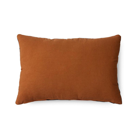 Striped velvet cushion september (60x40cm)