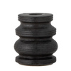 Idina Candle Holder, Black, Stoneware
