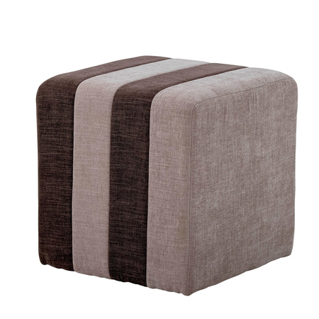 BLOOMINGVILLE FLINT brown pouf