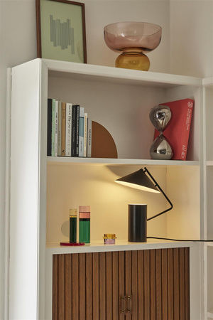 HÜBSCH SEN table lamp black