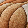 Poduszka pikowana retro (40x30cm) HKLIVING WAVE pomarańczowa
