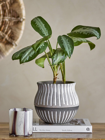 BLOOMINGVILLE NELIYA flowerpot gray