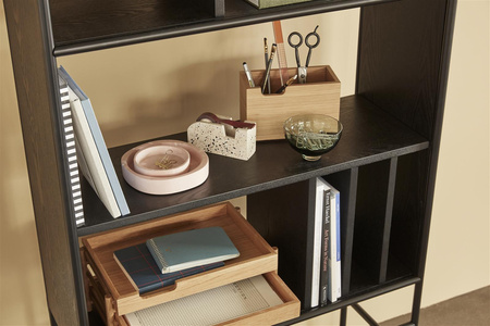 HÜBSCH DIVIDE shelf black