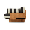 Sofa ogrodowa hkliving TEAK wielokolorowa