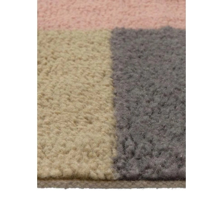 Dywan wełniany Lorena Canals CHROMA wielokolorowy 80 x 230 cm