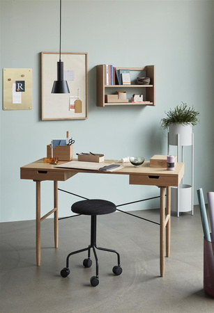 HÜBSCH MONO black hanging lamp