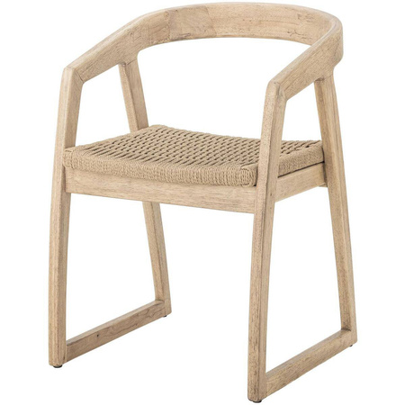 Serrone Dining Chair, Nature, Rubberwood