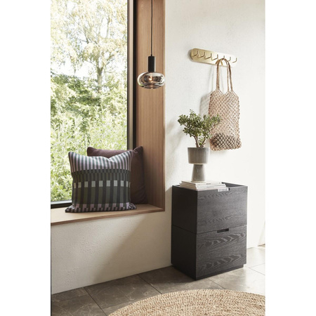 Doniczka Hübsch DEUX niebieska (zestaw 2)