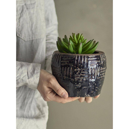 Echeveria Plant, Green, Artificial Flowers