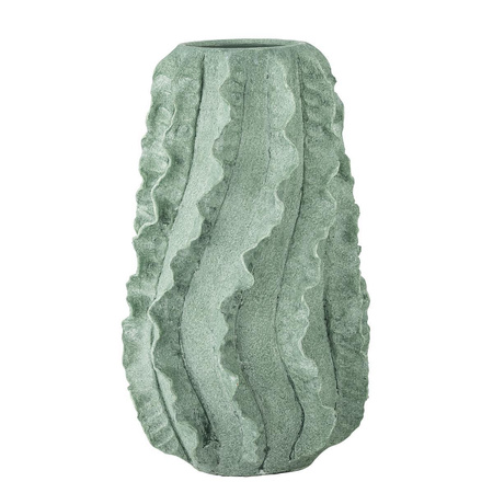 Natika Deco Vase, Green, Terracotta