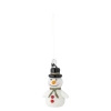 Festive Ornament, White, Glass