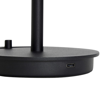 Salon Portable Lamp Black