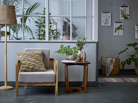 Kakasi Floor Lamp, Nature, Rattan