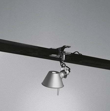 Lampa Artemide Tolomeo Pinza Micro srebrna