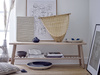 Ozcar Wall Decor, Blue, Stoneware