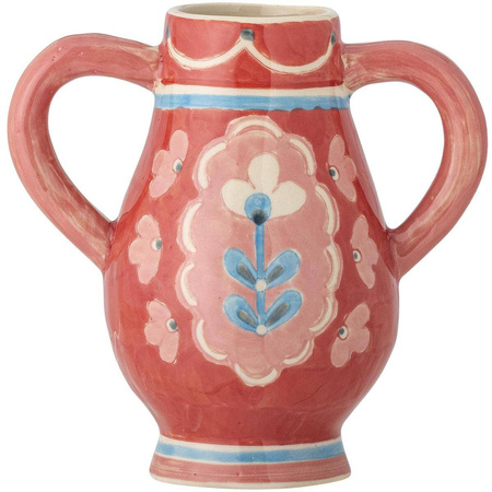 Odina Vase, Red, Stoneware