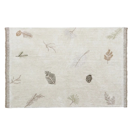 Dywan bawełniany Lorena Canals COTTON WOODS zielony 200 x 140 cm
