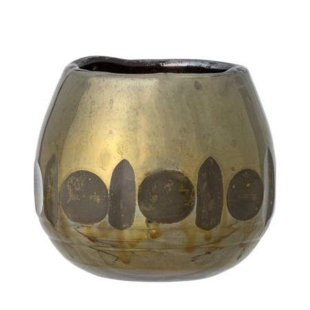 Świecznik Ozdobny Bloomingville IVALO złoty