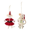 Peo Ornament, White, Wool