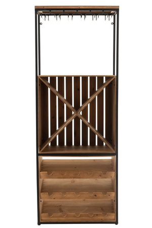 J-LINE bar cabinet natural