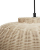 lampa wisząca Hübsch CHAND naturalna