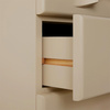 Chest of 6 drawers, cream