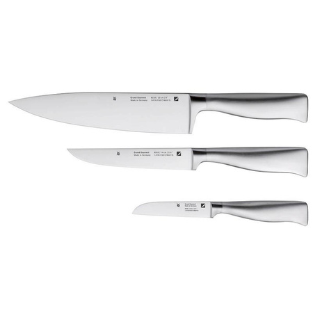 Zestaw noży 3 elementy WMF GRAND GOURMET srebrny