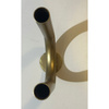 MADAM STOLTZ PIPE brass double vase (outlet)