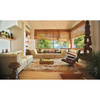 Fluffy square rug shore (250x250cm)