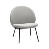 HÜBSCH GLAM armchair grey