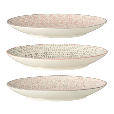 Talerz Bloomingville Cécile pastelowy rozmiar M