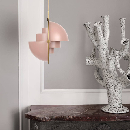 GUBI Multi-Lite L Rose Gold Hanging Lamp