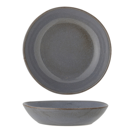 Sandrine Plate Deep, Grey, Stoneware