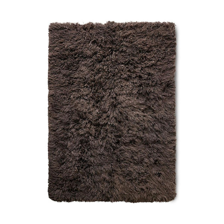 Puszysty dywan hkliving ESPRESSO brązowy rozmiar 200x300 cm
