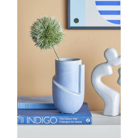 Norbert Vase, Blue, Stoneware