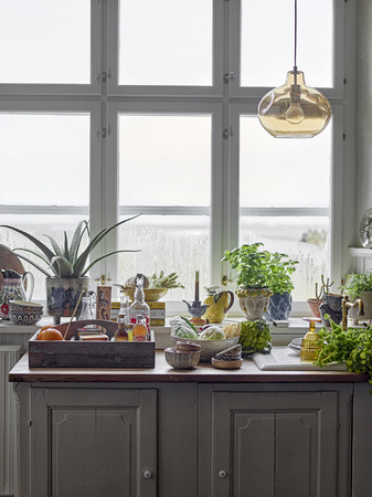 Fleur Bowl, Nature, Stoneware