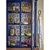Hazem Cabinet, Blue, Firwood