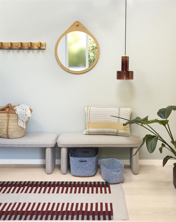 lampa wisząca Hübsch RIPPLE brązowa