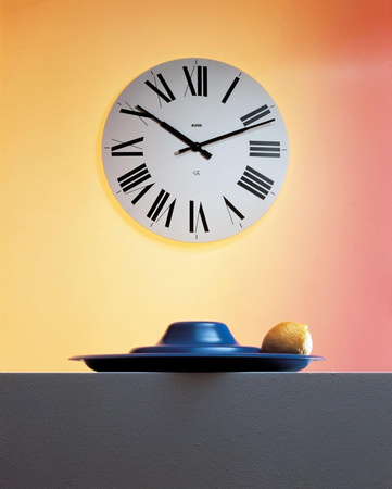 ALESSI Firenze wall clock white