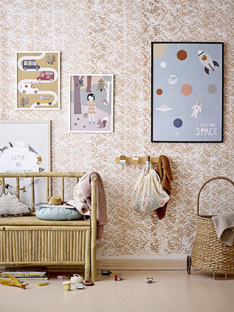 Zyon Coat Rack, Brown, FSC®100%, Beech