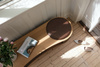 TV cabinet and bench UMAGE AUDACIOUS oak eco-leather