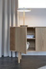 UMAGE TREASURES 3-door chest of drawers, oak eco-leather