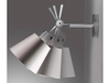 Lampa ścienna Artemide Tolomeo Parete 24 cm perłowa