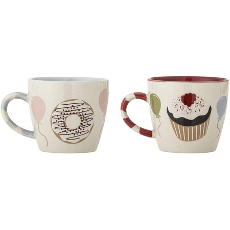 Darby Cup, Red, Stoneware