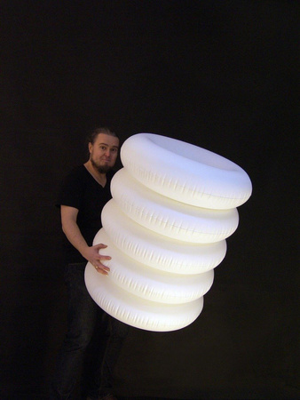 PUFF BUFF Big Puff standing garden lamp